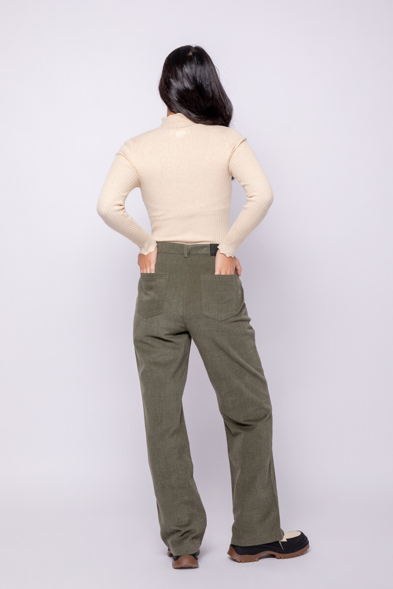 PANTALON INDRA Verde Oscuro