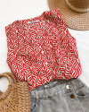 Blusa Tessi Rojo