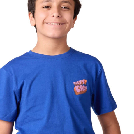 Remera Rusty Ronin Teen Azul