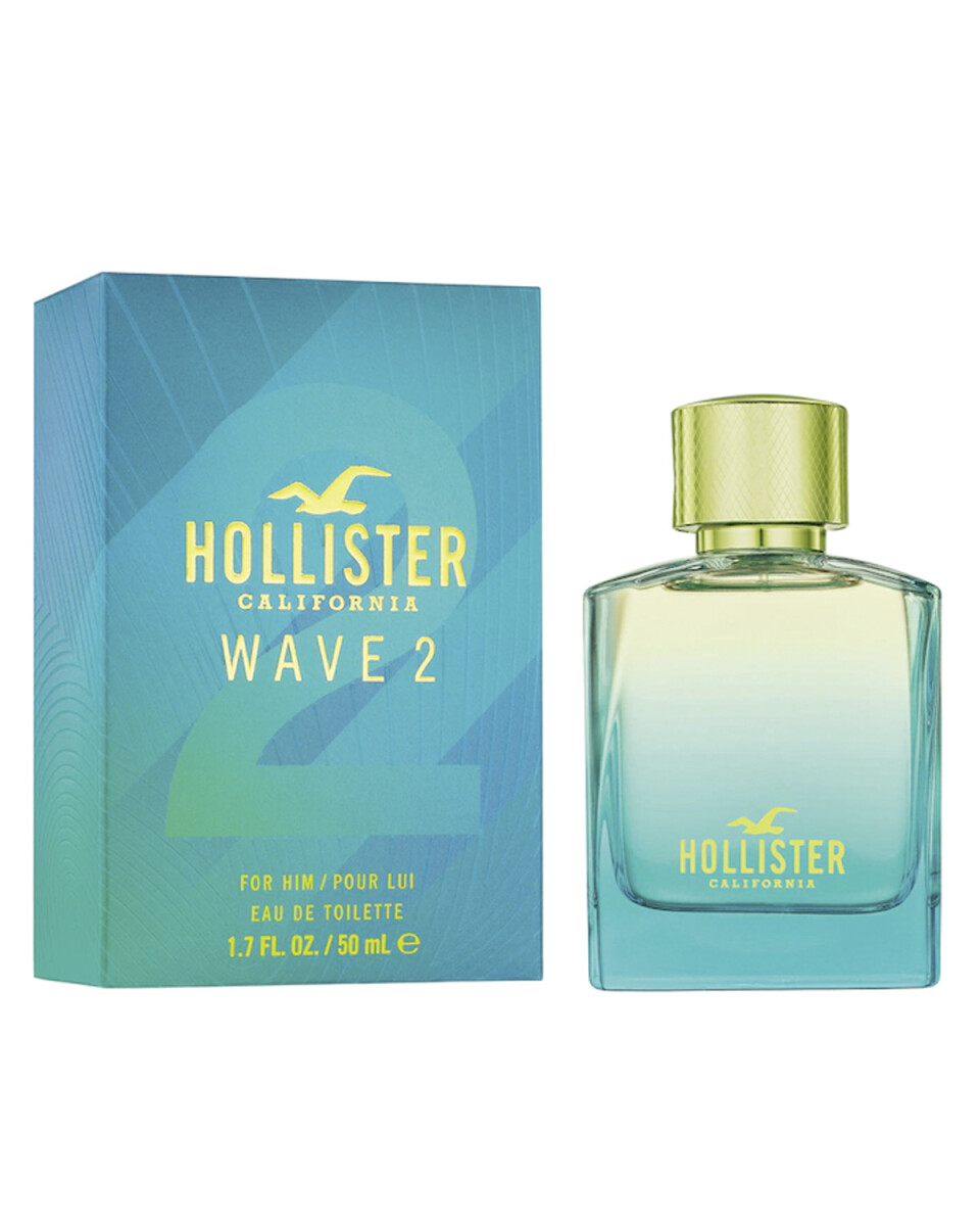Perfume Hollister Wave 2 for Him EDT 50ml Original 