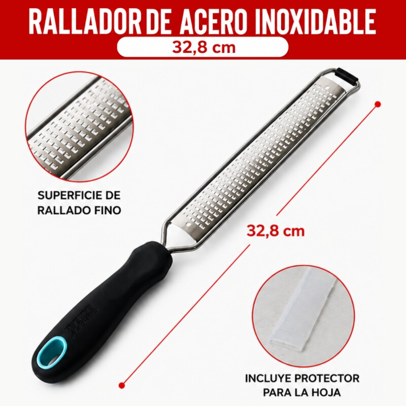 Rallador 32,8cm INOX