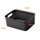 Caja Organizadora Plástico Almacenar Simil Ratan Talle L Caja Organizadora Plástico Almacenar Simil Ratan Talle L