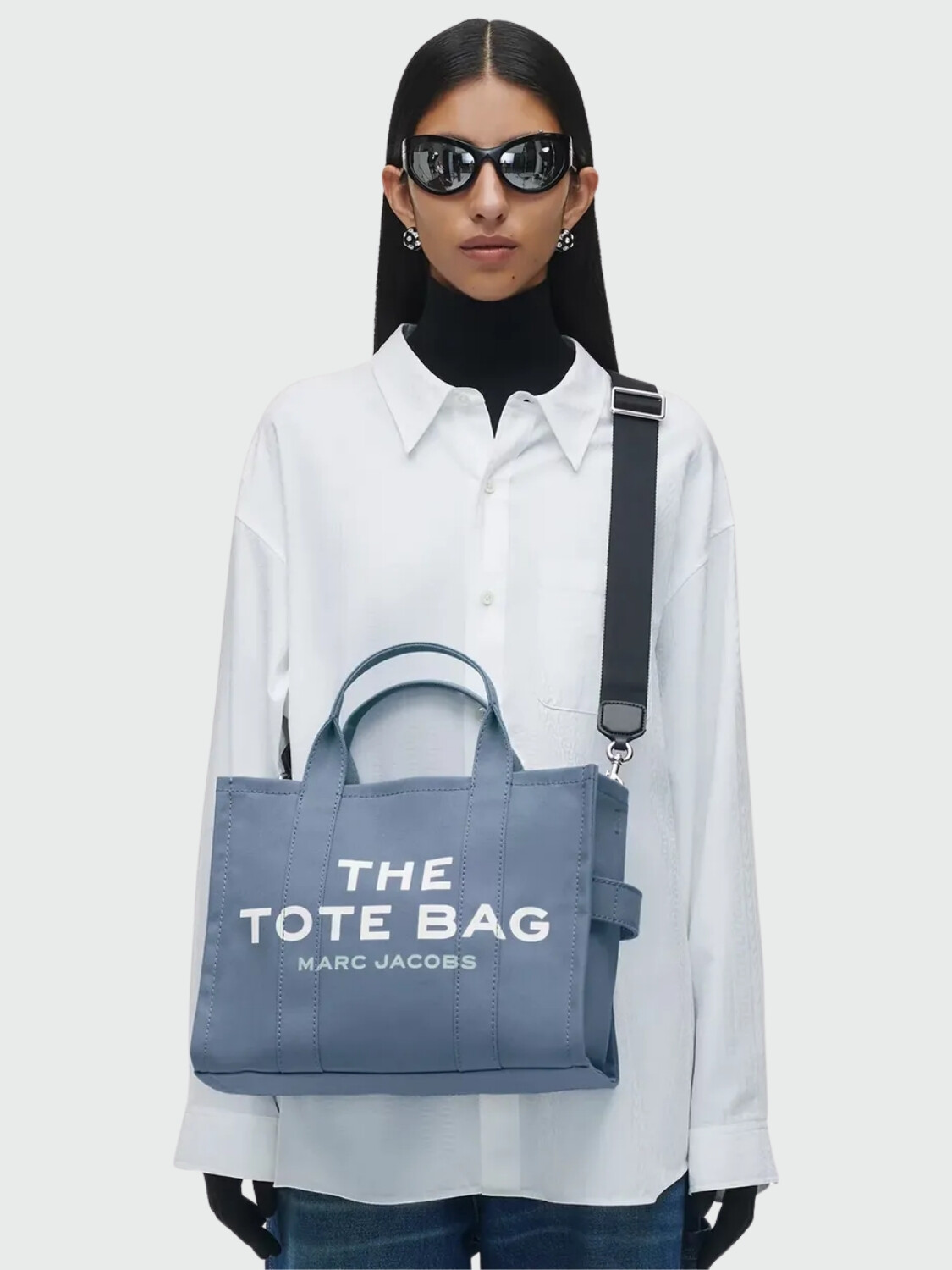 MARC JACOBS - THE COLOR MEDIUM TOTE BAG Celeste