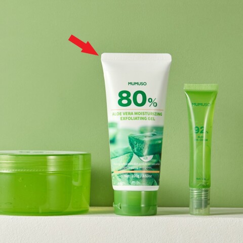 GEL EXFOLIANTE HIDRATANTE DE ALOE VERA GEL EXFOLIANTE HIDRATANTE DE ALOE VERA