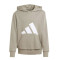 Canguro Infantil Adidas Essentials Jrs Beige Oscuro - Blanco