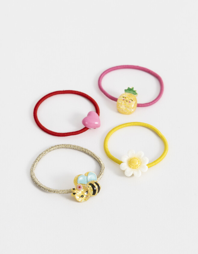 Gomitas Infantiles Con frutas Set De Gomitas Elásticas - Combinacion Multicolor