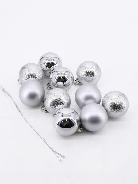 CHIRIMBOLOS 10PCS PLATEADO