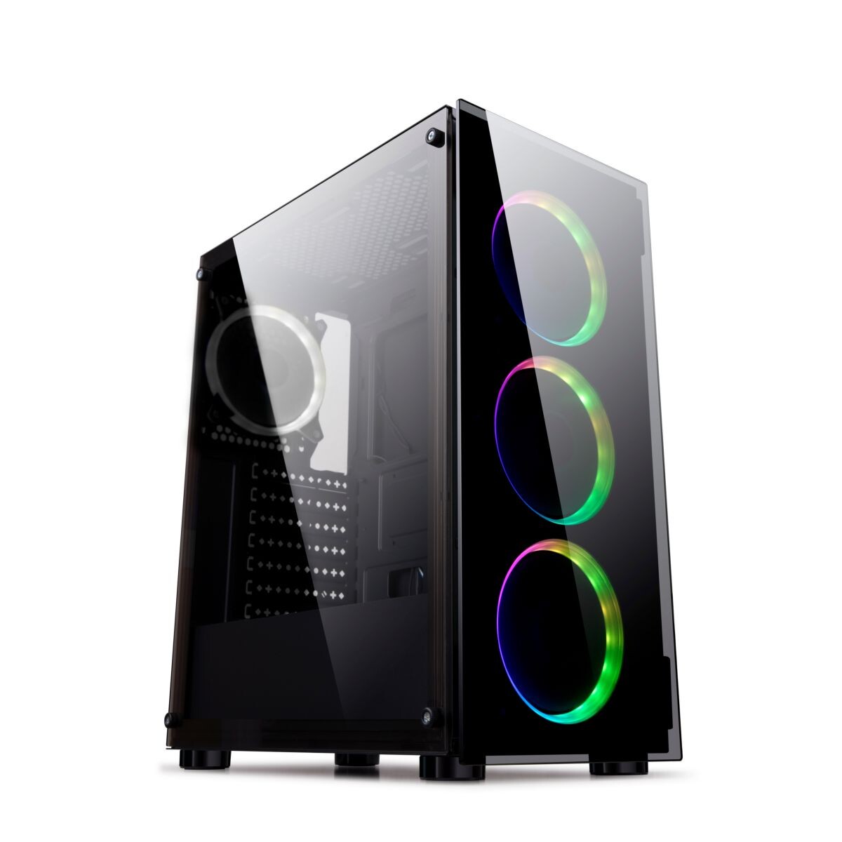 Gabinete Gaming Perseo Hero 3 Fanes Argb 