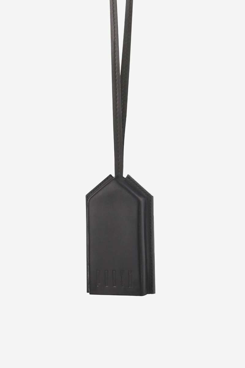 MINI CARTERA LLAVERO Negro
