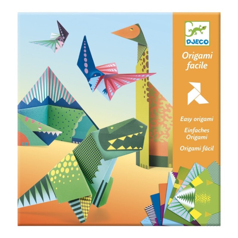 Origami Fácil Dinosaurios Djeco Origami Fácil Dinosaurios Djeco