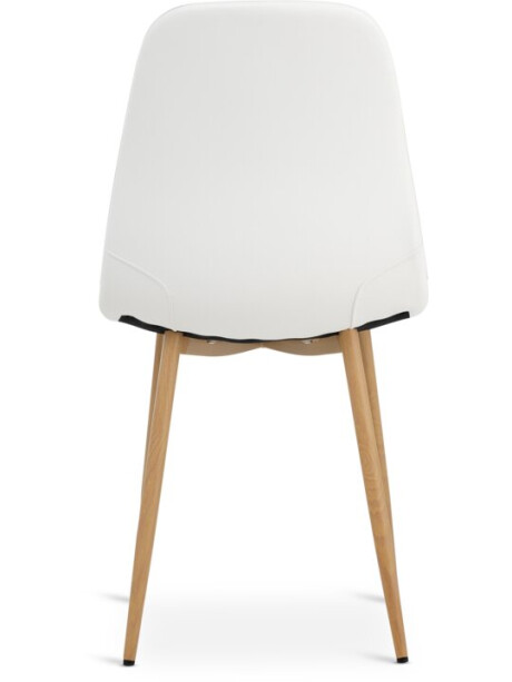 Silla comedor JONSTRUP blanca/roble natural Silla comedor JONSTRUP blanca/roble natural