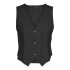 VMMYMILO S/L WAISTCOAT WVN GA BLACK