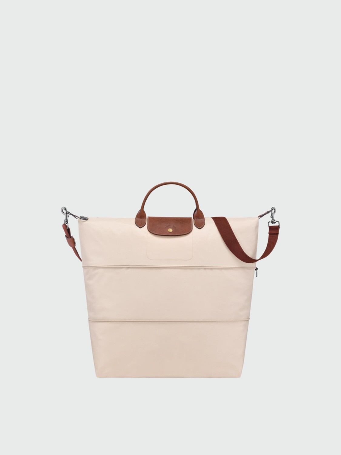 LONGCHAMP - LE PLIAGE ORIGINAL, BOLSO DE VIAJE AMPLIABLE Marfil
