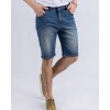 Short bermuda de jean UFO Jonas azul oscuro Azul oscuro