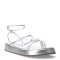 Sandalias de Mujer Miss Carol DAVV con tiras finas Plateado