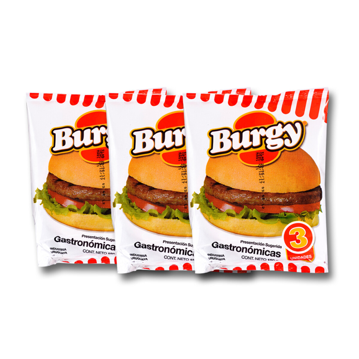 Burgy Blanca 12 Unidades 