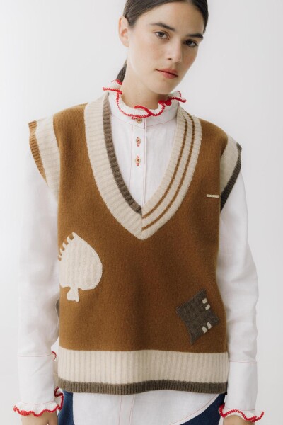 Chaleco Picas Camel