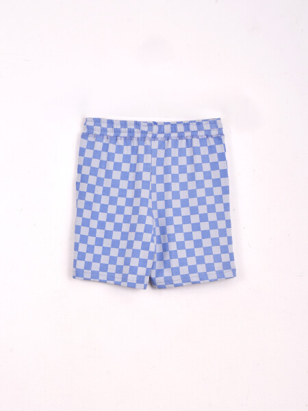 SHORT ARAM PACK X2 AZUL CLARO