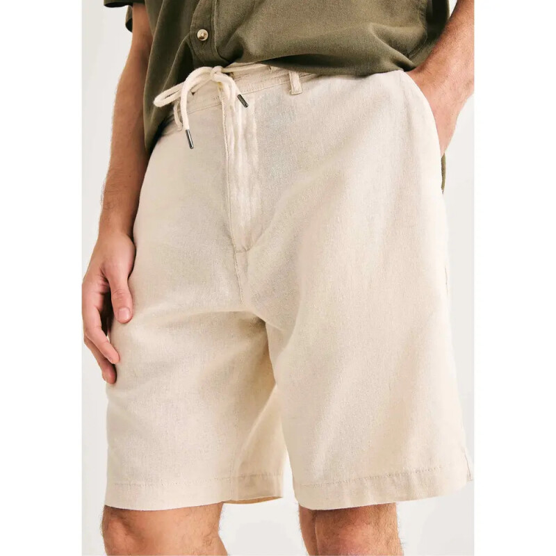 BERMUDA MASC OFF WHITE