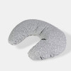 ALMOHADA GRIS C/DIS 52X40CM Unica