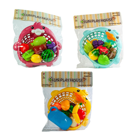 OUTLET Frutas Y Verduras P/cortar En Bandeja 21*28 cm Outlet Frutas Y Verduras P/cortar En Bandeja 21*28 Cm