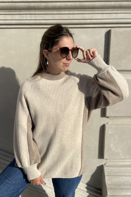 Buzo duo Beige