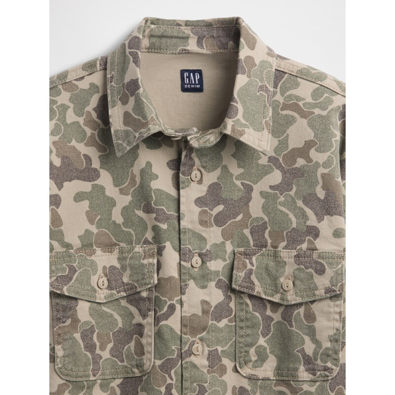 LS DENIM - NOVELTY CAMO DUCK CAMO