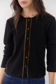 CARDIGAN SOFT NEGRO