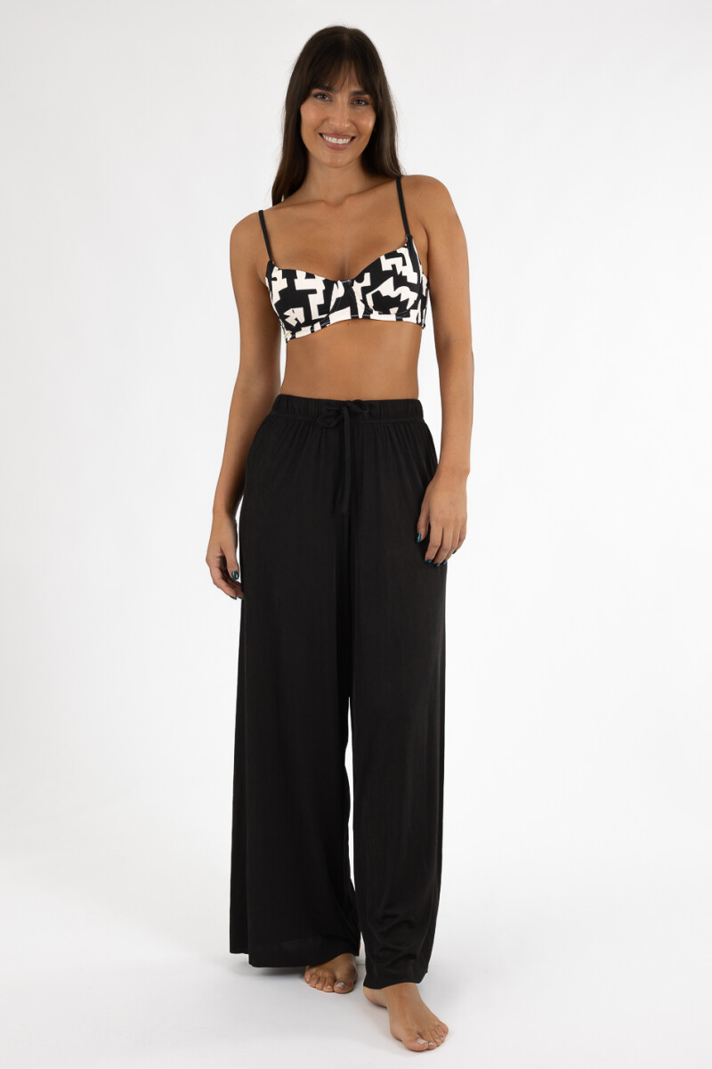 Pantalon balu - Negro 