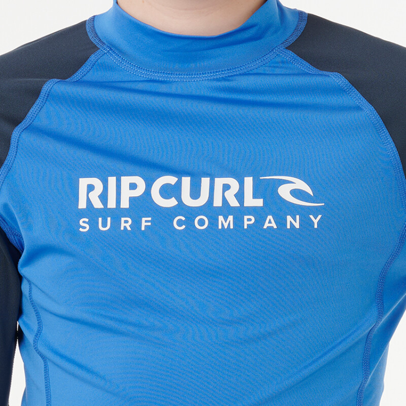 Lycra Rip Curl Shock Upf Niño - Azul Lycra Rip Curl Shock Upf Niño - Azul