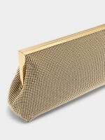 Bolso De Fiesta Mesh dorado