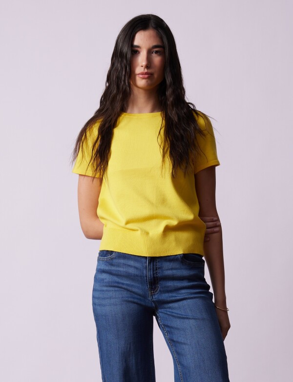 Buzo Basico AMARILLO