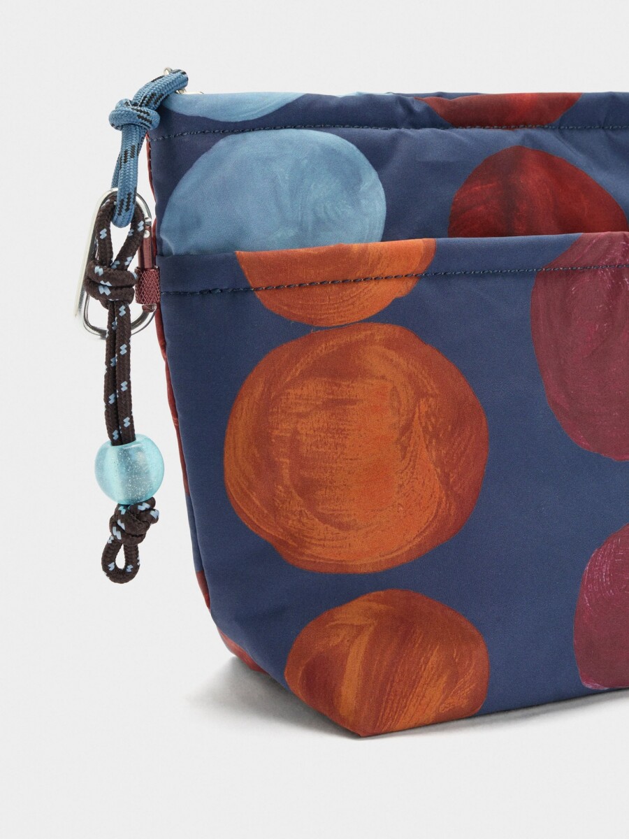 Neceser De Nylon Estampado multicolor