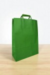 Bolsa lisa acuario 30x12x41 cm VERDE