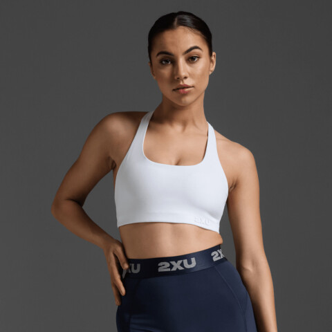 Form Strappy Bra - Mujer White/white