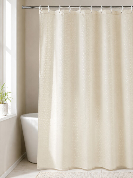 CORTINA POLIESTER BEIGE