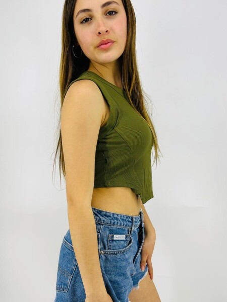 MUSCULOSA SLOWLY 1168 VERDE