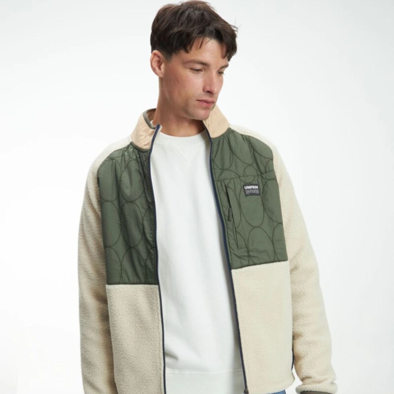 Campera Sherpa CLARK Uniform Crudo