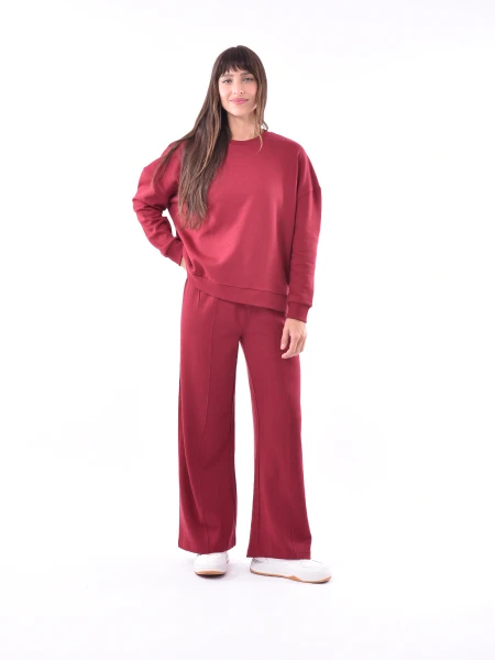 PANTALON DARIAN BORDEAUX