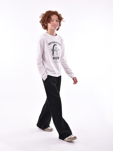 PANTALON CASUAL NEGRO