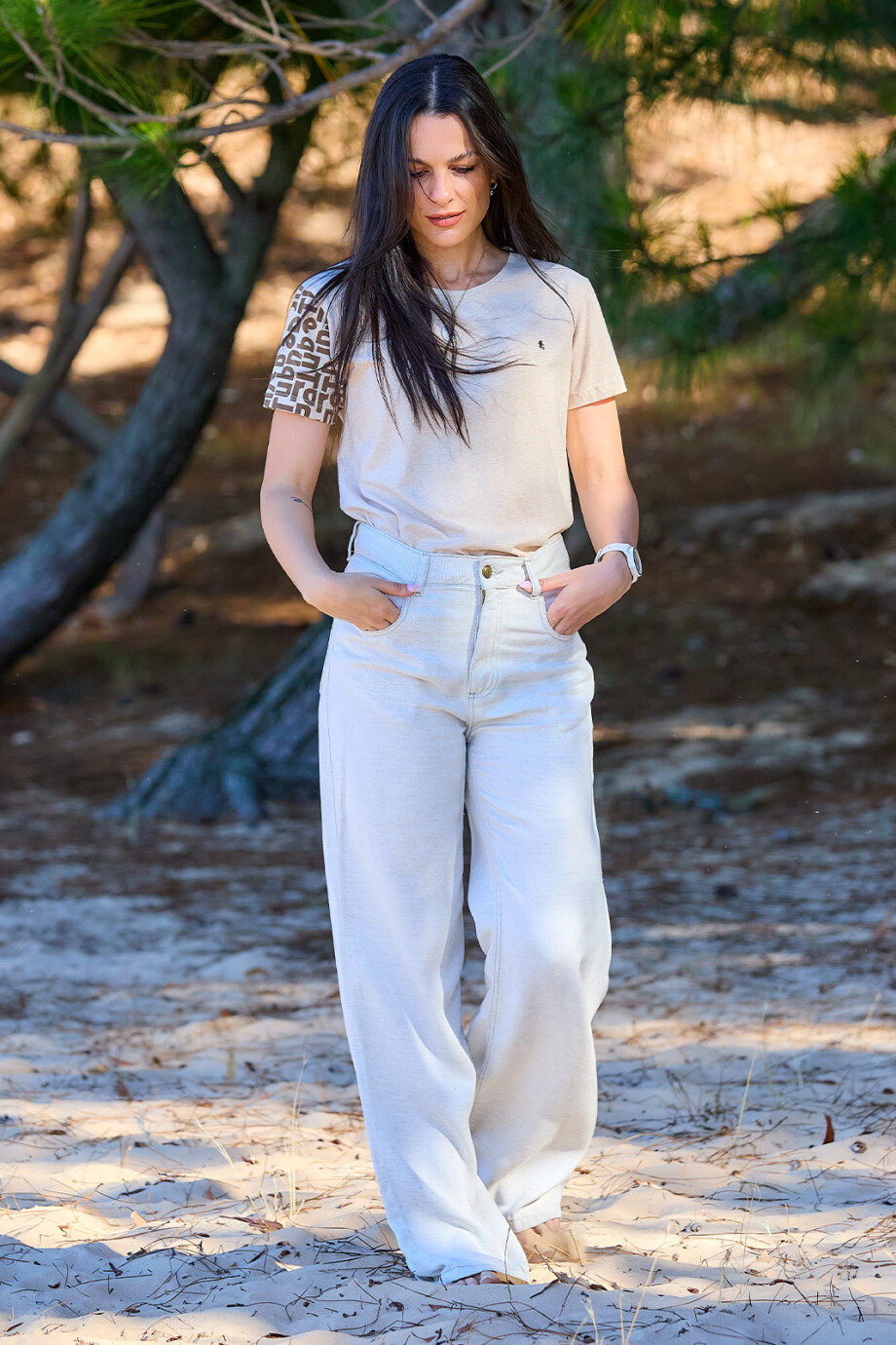 Remera Riviera Beige