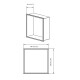 MOBILIARIO BAÑO NICHO ACERO INOXIDABLE SS304 SATINADO 000