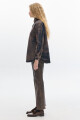 Camisa Noble Denim Washed Brown
