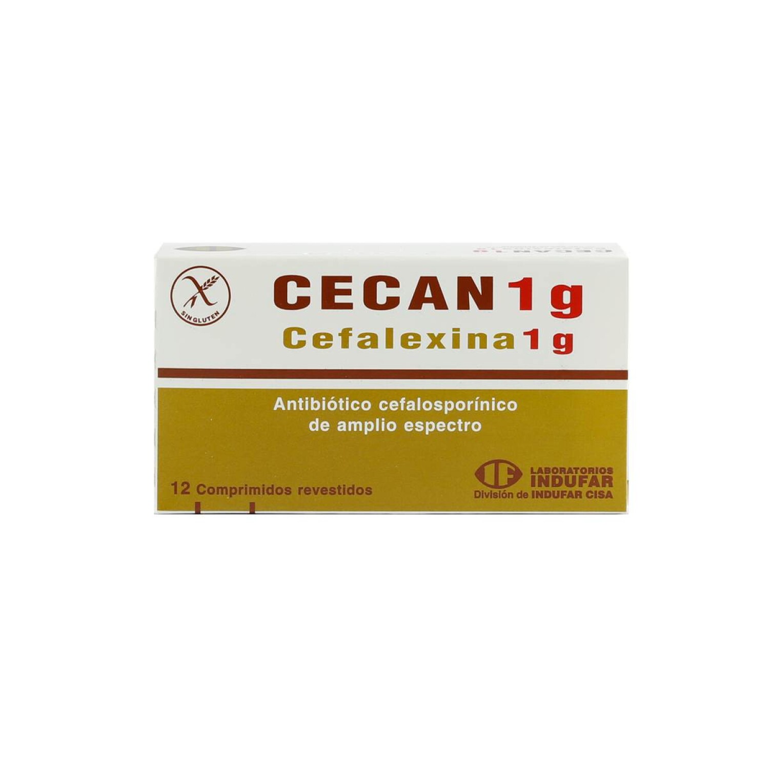 CECAN 1 GRAMO CJ X 12 COMPRIMIDOS — Farmacenter