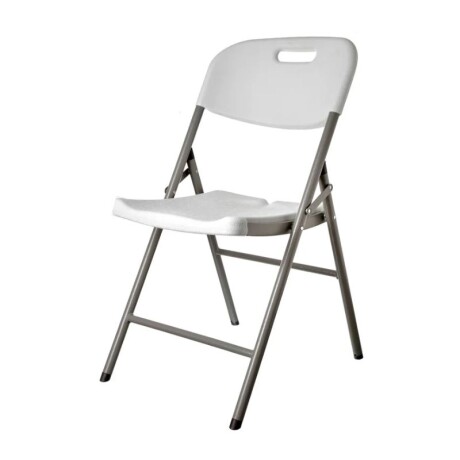 SILLA PLEGABLE PARA EXTERIOR - BLANCA SILLA PLEGABLE PARA EXTERIOR - BLANCA