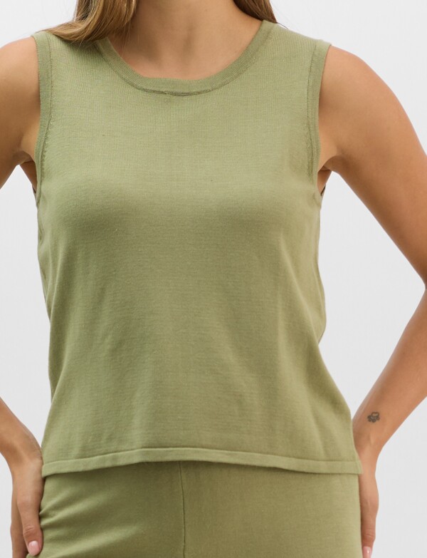 Musculosa Tejida OLIVA