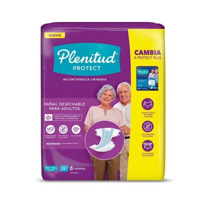 PLENITUD PROTECT LILA G UNID. X 8 UNID. única