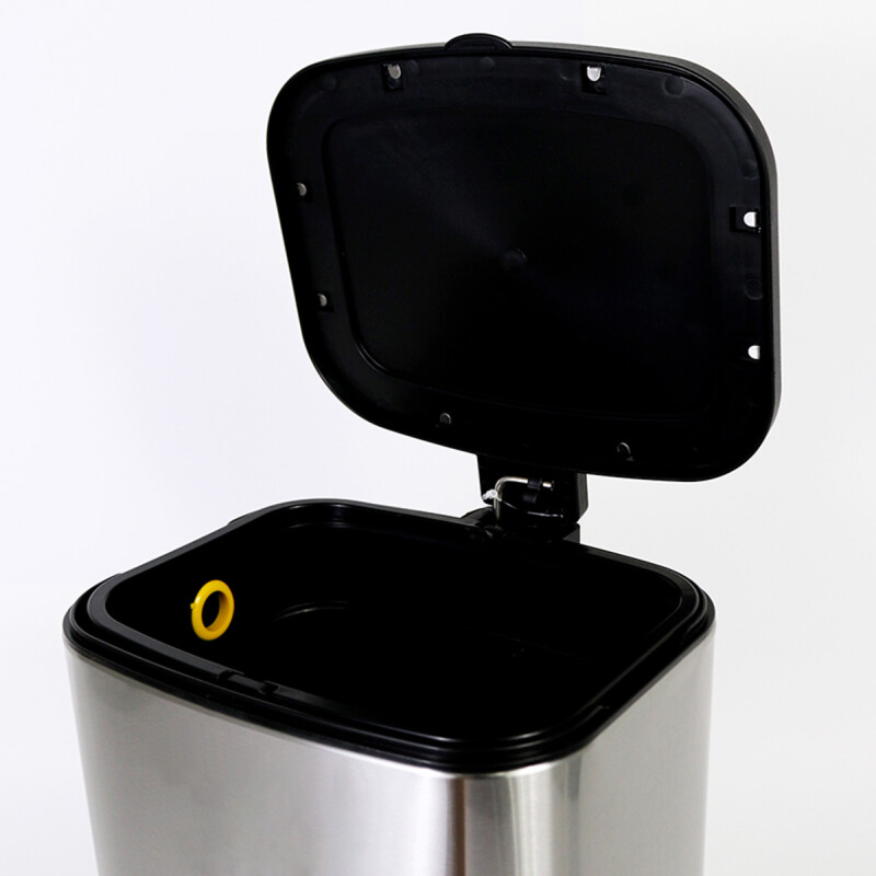 BASURERO INOX C/PEDAL 10LTS Unica