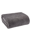 Manta DRAGEHODE fleece 140x200 gris Manta DRAGEHODE fleece 140x200 gris