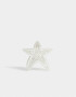 Broche Especiales Broche Estrella De Mar - Blanco Crudo